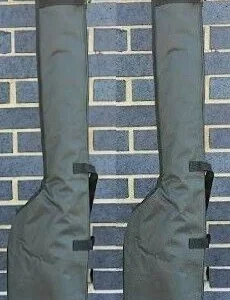 2 X Patriot 12ft Single Carp Rod Sleeves Deluxe Padded