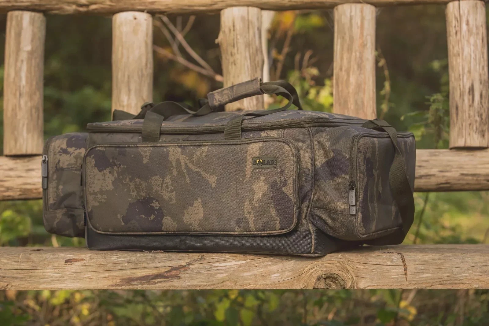 Solar Undercover Camo Large Carryall Luggage - CA09 - Carp Fishing Luggage - Image 3