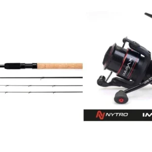 SONIK NYTRO IMPAX COMMERCIAL CARP FEEDER RODS 9FT 10FT 11FT + IMPAX 4000 REEL