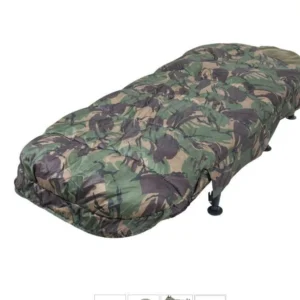 Wychwood Riot Tactical Camo Compact 6 Leg Bedchair Carp Fishing Q8013