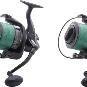 2 X WYCHWOOD DISPATCH 7500 SPOD MARKER REELS LOADED WITH 200M 30LB BRAID