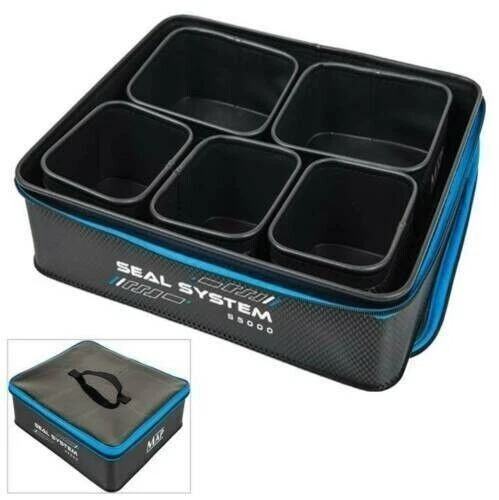 MAP SEAL BAIT SYSTEM MATCH POLE FISHING BAIT STORAGE CASE S5000 H0164
